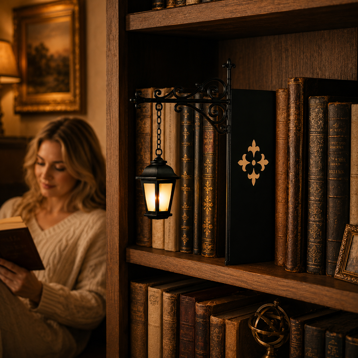 Bookshelf Lamp